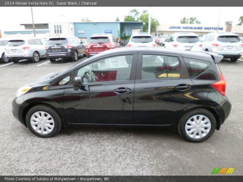 Super Black / Charcoal 2014 Nissan Versa Note SV