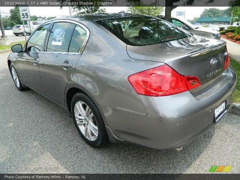 Graphite Shadow / Graphite 2010 Infiniti G 37 x AWD Sedan