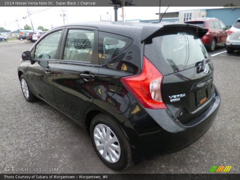 Super Black / Charcoal 2014 Nissan Versa Note SV