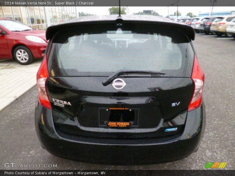 Super Black / Charcoal 2014 Nissan Versa Note SV