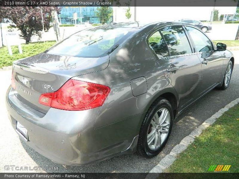Graphite Shadow / Graphite 2010 Infiniti G 37 x AWD Sedan