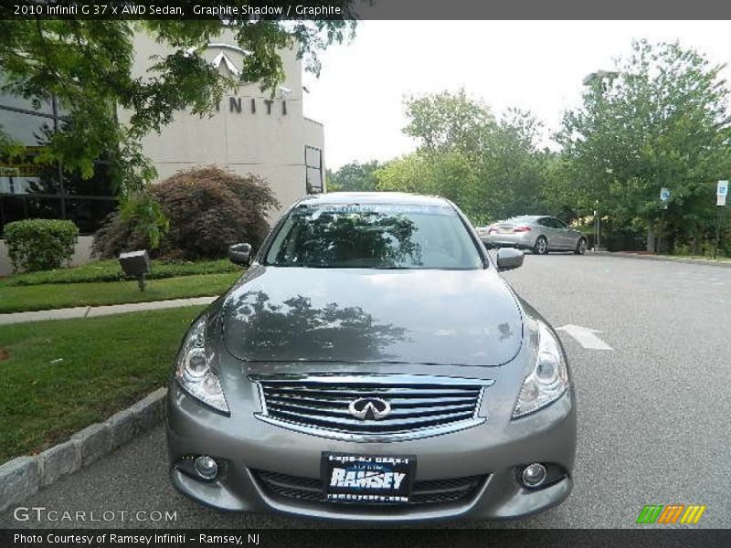 Graphite Shadow / Graphite 2010 Infiniti G 37 x AWD Sedan