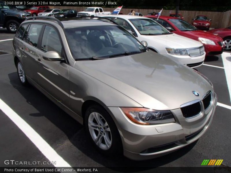 Front 3/4 View of 2008 3 Series 328xi Wagon
