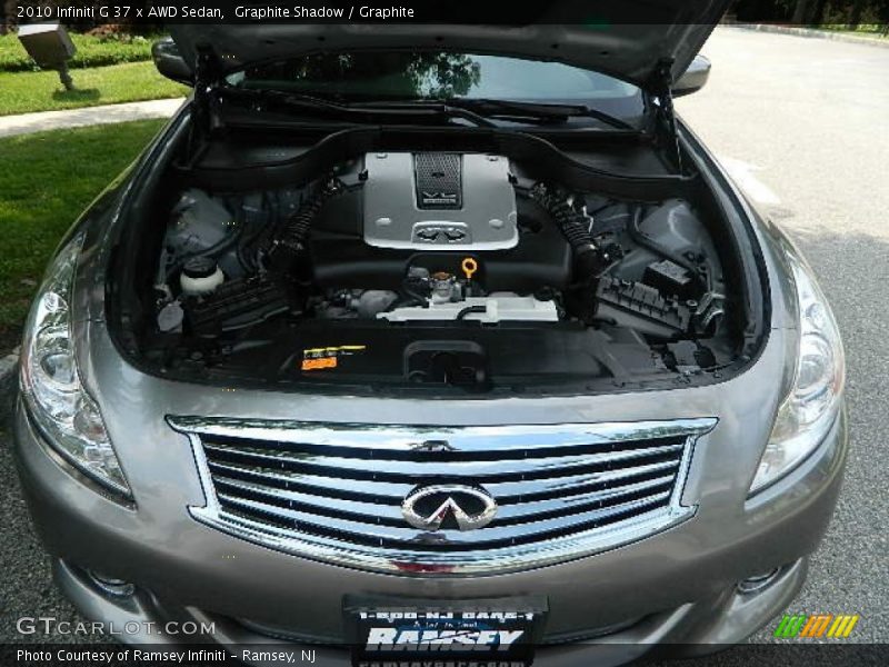 Graphite Shadow / Graphite 2010 Infiniti G 37 x AWD Sedan