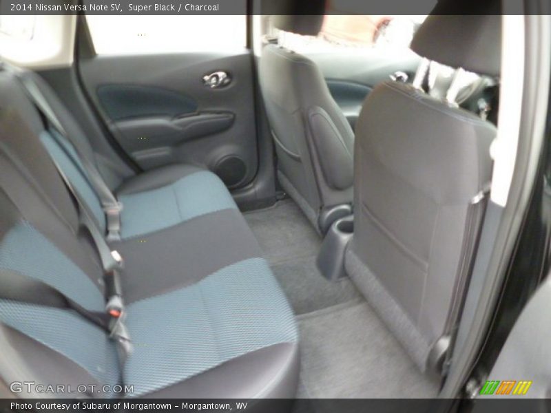 Rear Seat of 2014 Versa Note SV