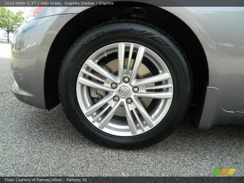 Graphite Shadow / Graphite 2010 Infiniti G 37 x AWD Sedan