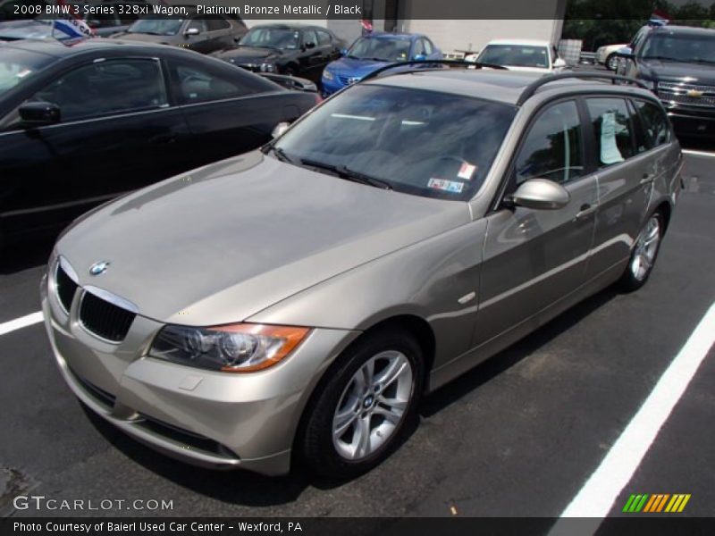 Front 3/4 View of 2008 3 Series 328xi Wagon