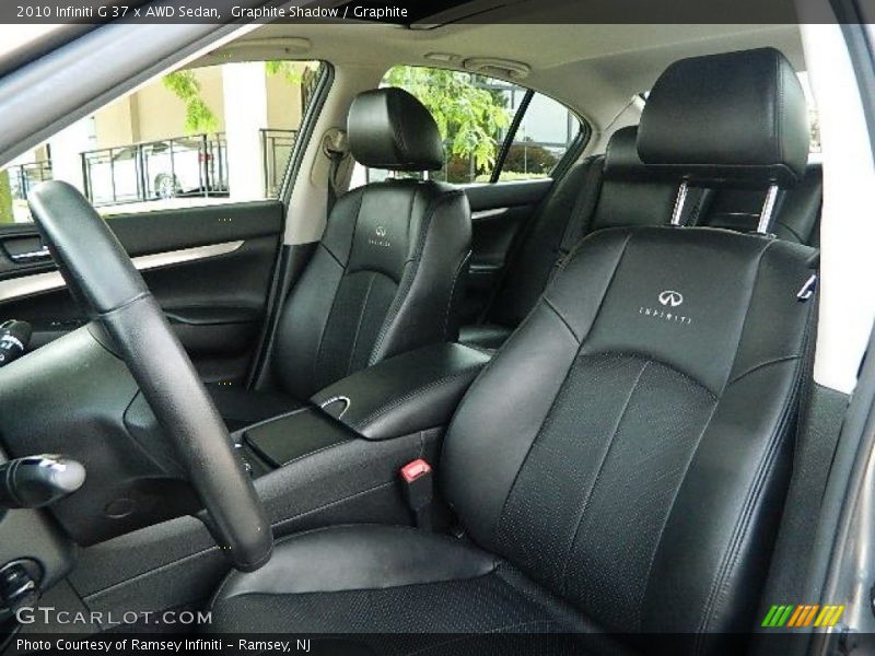 Graphite Shadow / Graphite 2010 Infiniti G 37 x AWD Sedan