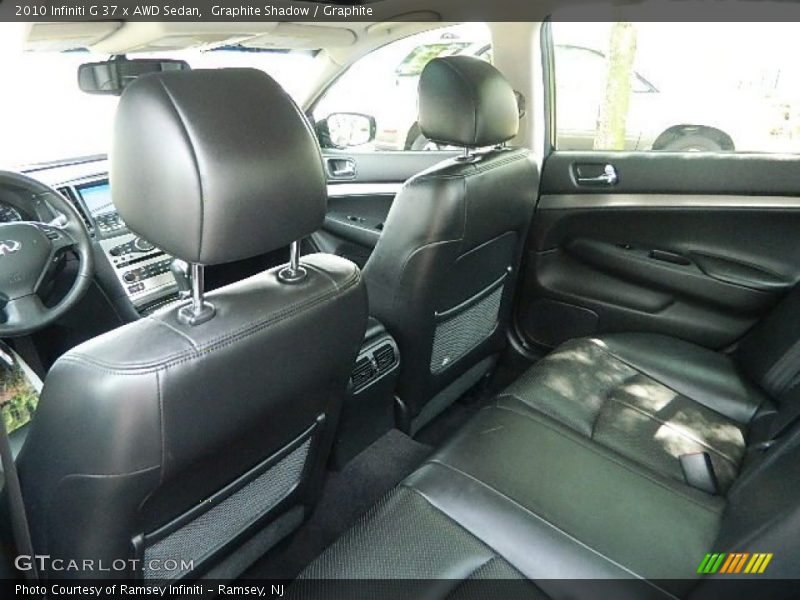 Graphite Shadow / Graphite 2010 Infiniti G 37 x AWD Sedan