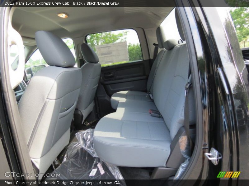 Black / Black/Diesel Gray 2013 Ram 1500 Express Crew Cab