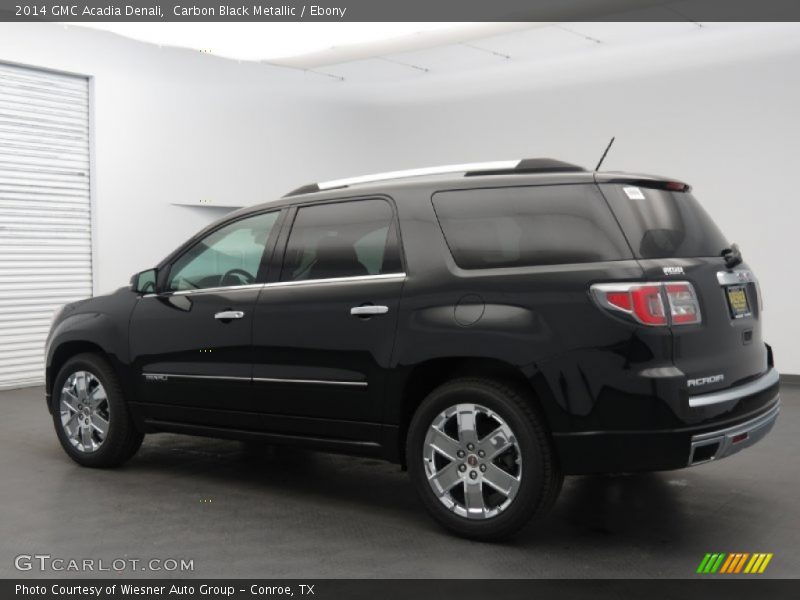 Carbon Black Metallic / Ebony 2014 GMC Acadia Denali