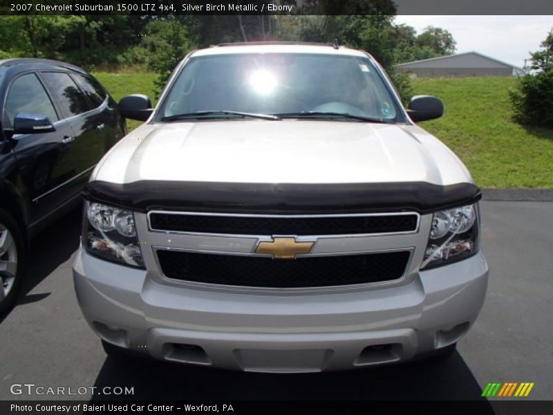 Silver Birch Metallic / Ebony 2007 Chevrolet Suburban 1500 LTZ 4x4