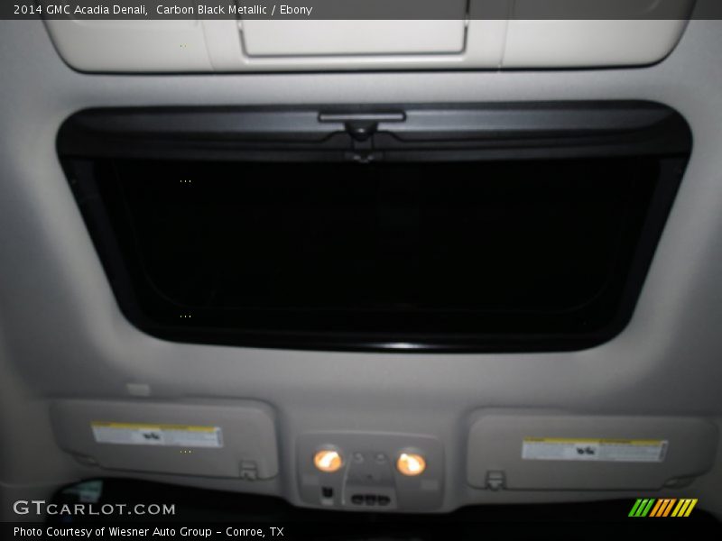 Carbon Black Metallic / Ebony 2014 GMC Acadia Denali