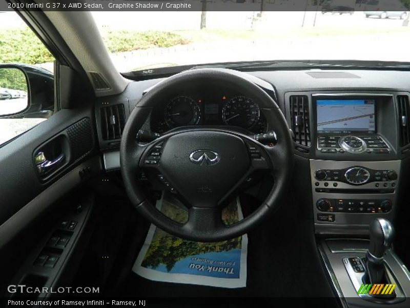 Graphite Shadow / Graphite 2010 Infiniti G 37 x AWD Sedan
