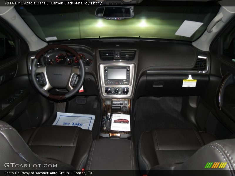 Carbon Black Metallic / Ebony 2014 GMC Acadia Denali