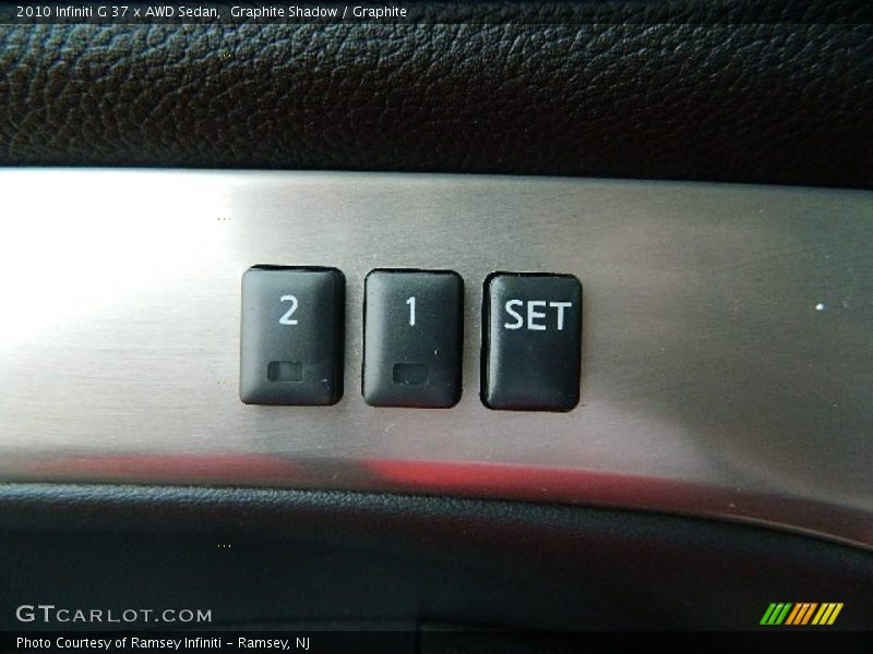 Graphite Shadow / Graphite 2010 Infiniti G 37 x AWD Sedan