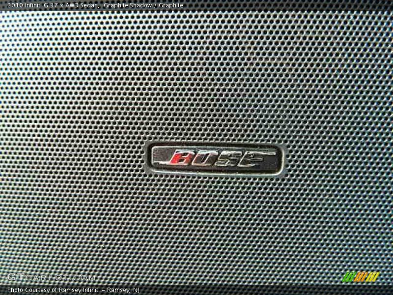 Graphite Shadow / Graphite 2010 Infiniti G 37 x AWD Sedan