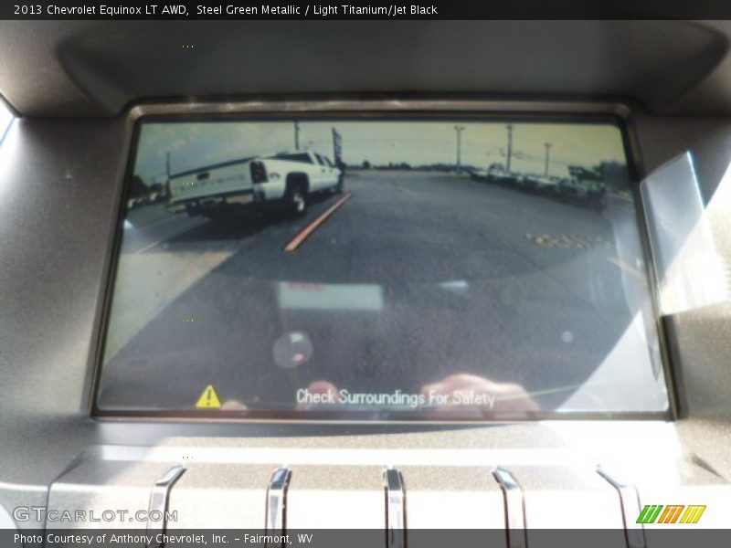 Steel Green Metallic / Light Titanium/Jet Black 2013 Chevrolet Equinox LT AWD