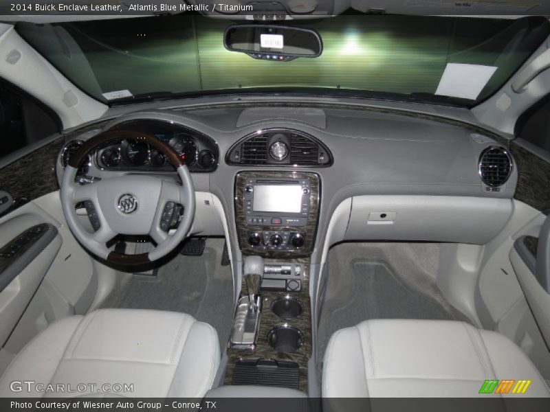 Dashboard of 2014 Enclave Leather