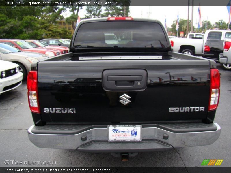 Gunpowder Black / Graphite 2011 Suzuki Equator Sport Crew Cab