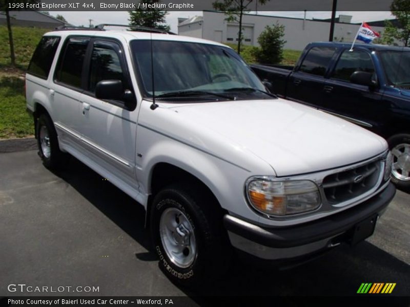 Ebony Black / Medium Graphite 1998 Ford Explorer XLT 4x4