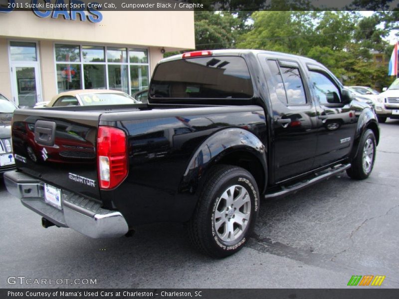 Gunpowder Black / Graphite 2011 Suzuki Equator Sport Crew Cab