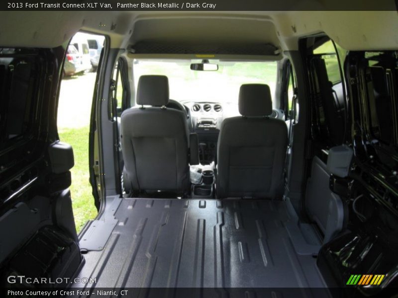 Panther Black Metallic / Dark Gray 2013 Ford Transit Connect XLT Van