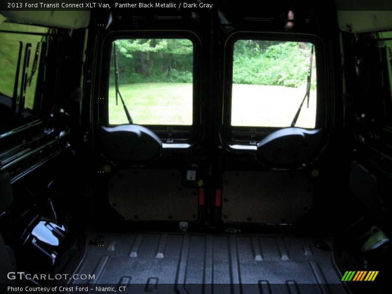 Panther Black Metallic / Dark Gray 2013 Ford Transit Connect XLT Van