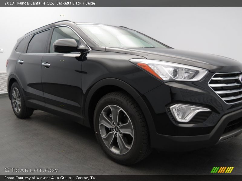 Becketts Black / Beige 2013 Hyundai Santa Fe GLS