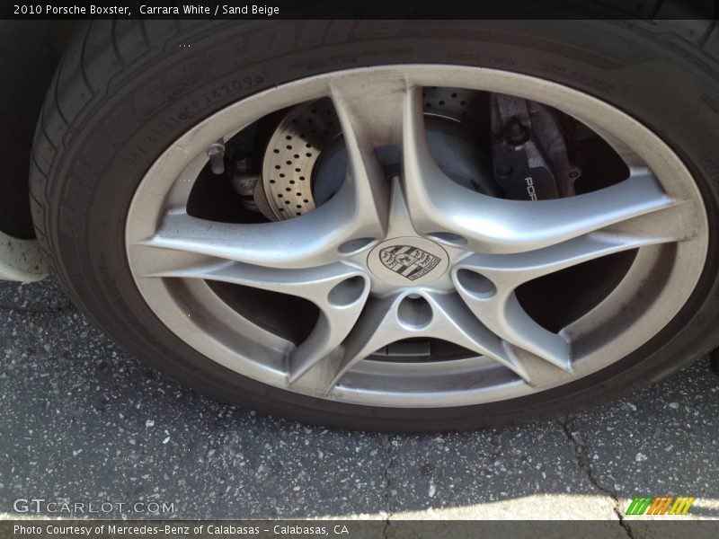 Carrara White / Sand Beige 2010 Porsche Boxster
