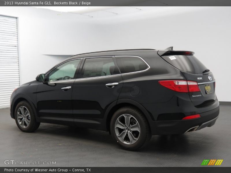 Becketts Black / Beige 2013 Hyundai Santa Fe GLS