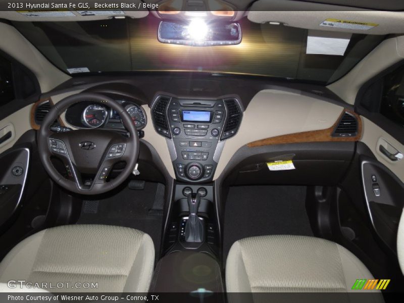 Becketts Black / Beige 2013 Hyundai Santa Fe GLS