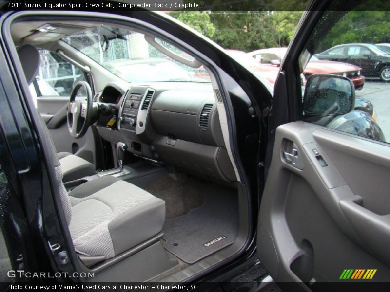 Gunpowder Black / Graphite 2011 Suzuki Equator Sport Crew Cab
