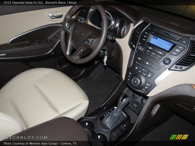 Becketts Black / Beige 2013 Hyundai Santa Fe GLS