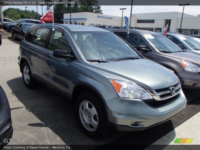 Opal Sage Metallic / Ivory 2010 Honda CR-V LX
