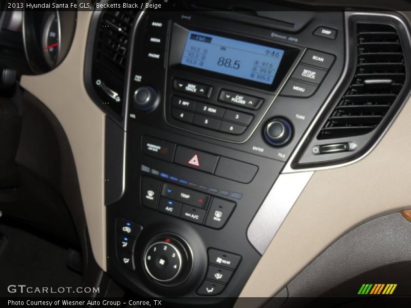 Becketts Black / Beige 2013 Hyundai Santa Fe GLS