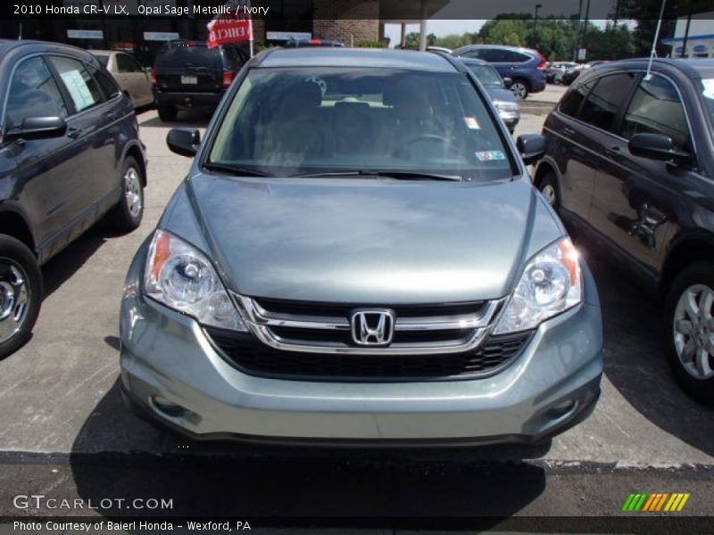 Opal Sage Metallic / Ivory 2010 Honda CR-V LX