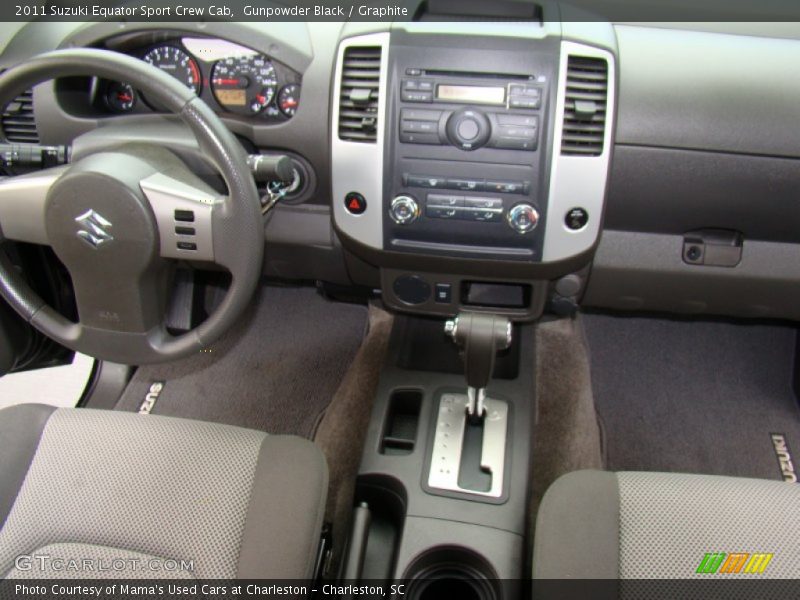 Gunpowder Black / Graphite 2011 Suzuki Equator Sport Crew Cab