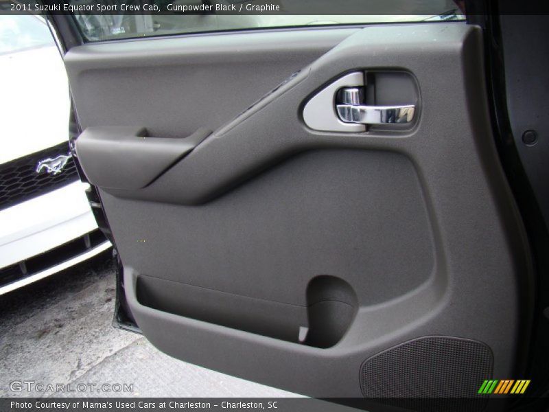 Gunpowder Black / Graphite 2011 Suzuki Equator Sport Crew Cab