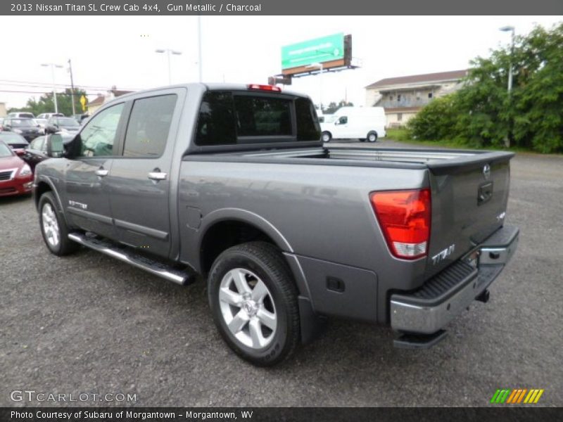 Gun Metallic / Charcoal 2013 Nissan Titan SL Crew Cab 4x4