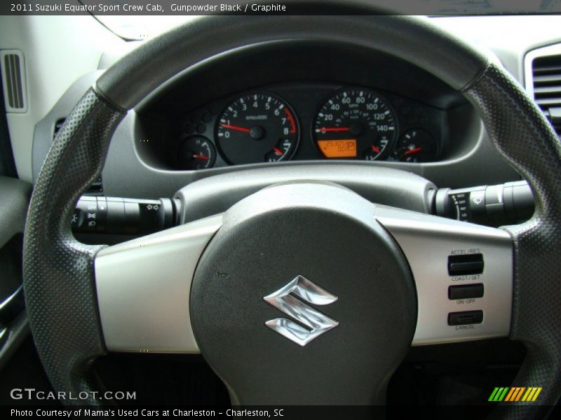 Gunpowder Black / Graphite 2011 Suzuki Equator Sport Crew Cab