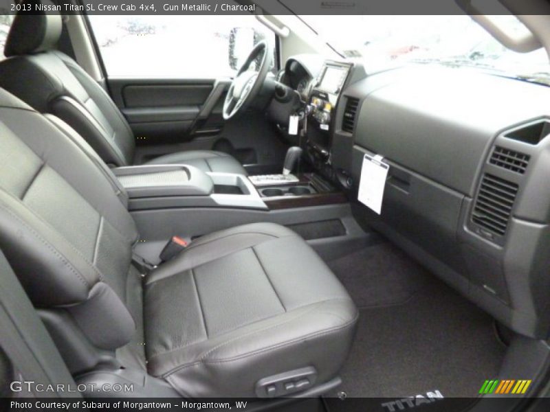 Gun Metallic / Charcoal 2013 Nissan Titan SL Crew Cab 4x4