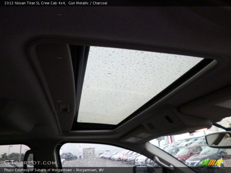 Gun Metallic / Charcoal 2013 Nissan Titan SL Crew Cab 4x4