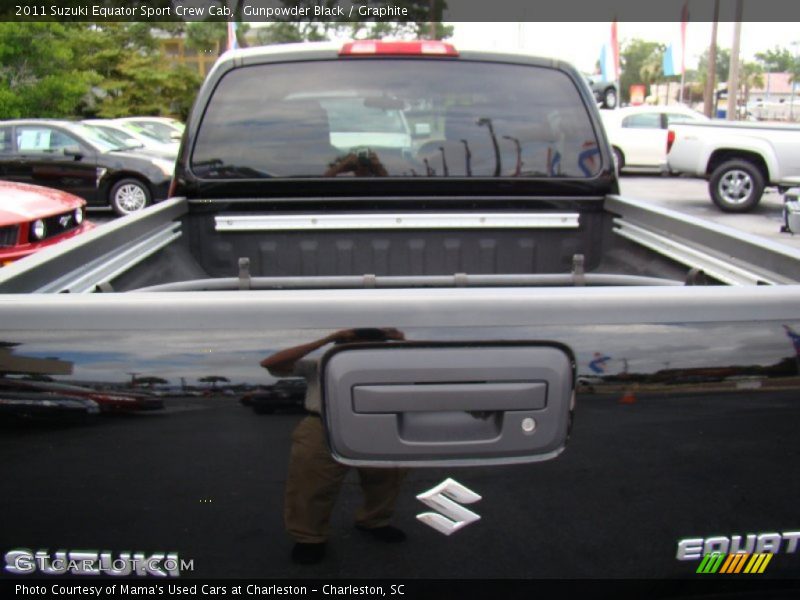 Gunpowder Black / Graphite 2011 Suzuki Equator Sport Crew Cab