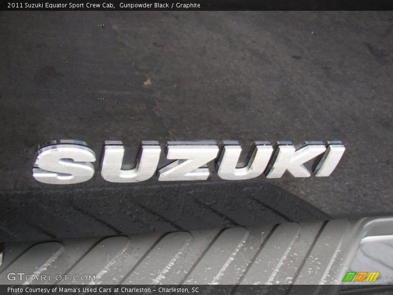 Gunpowder Black / Graphite 2011 Suzuki Equator Sport Crew Cab