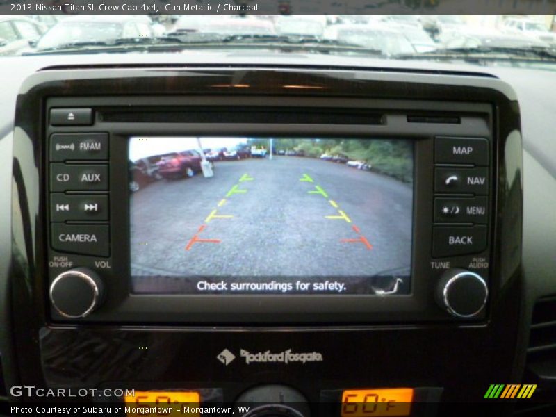 Gun Metallic / Charcoal 2013 Nissan Titan SL Crew Cab 4x4