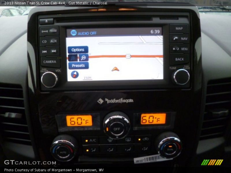 Gun Metallic / Charcoal 2013 Nissan Titan SL Crew Cab 4x4