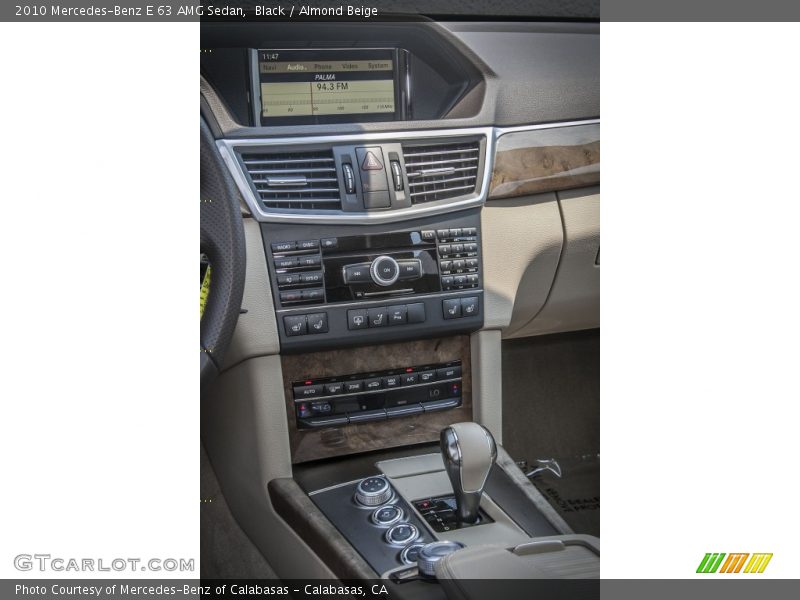 Black / Almond Beige 2010 Mercedes-Benz E 63 AMG Sedan