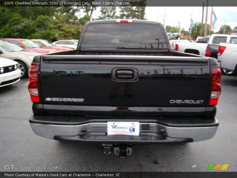 Black / Dark Charcoal 2005 Chevrolet Silverado 1500 LS Extended Cab