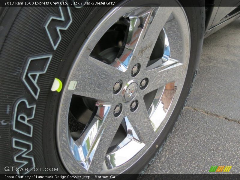 Black / Black/Diesel Gray 2013 Ram 1500 Express Crew Cab